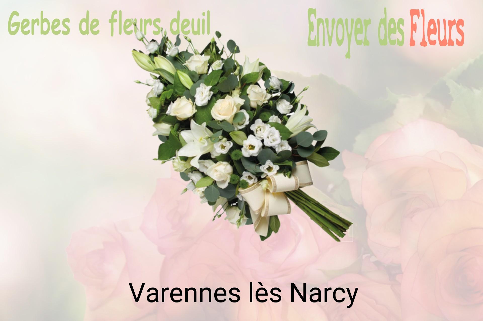 Gerbe de fleurs de deuil livrée à Varennes-lès-Narcy